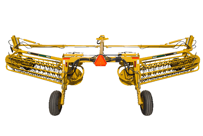 Vermeer R2800 twin basket rake